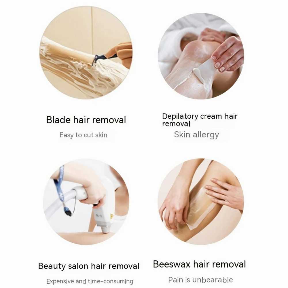 Crystal Hair Eraser  Painless, Reusable Body Hair Removal Tool for Smooth Skin